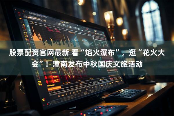 股票配资官网最新 看“焰火瀑布”，逛“花火大会”！潼南发布中秋国庆文旅活动